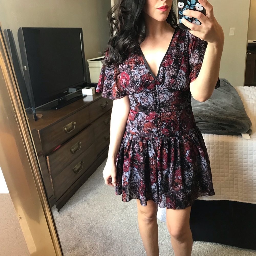 Free people mini dress Coachella baby 🌵
